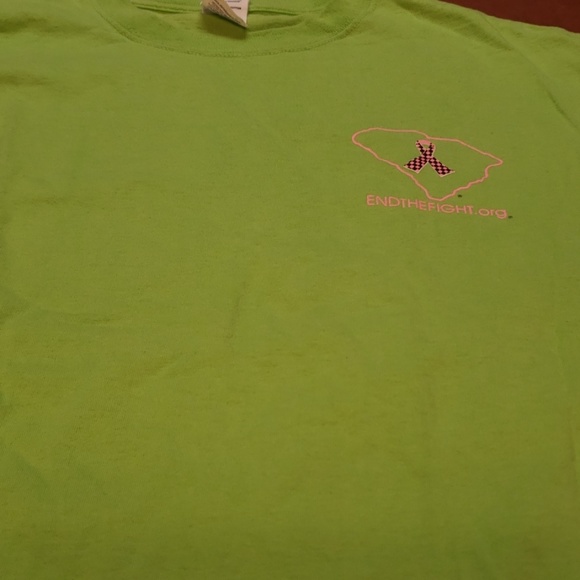 none Tops - Fight Breast cancer Tee